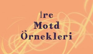 IRC Motd